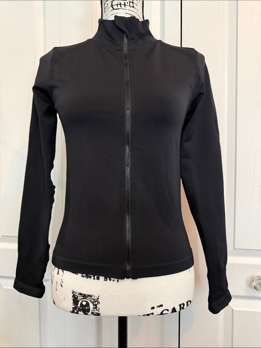 HALARA Black Women's Zip-Up Bomber Jacket